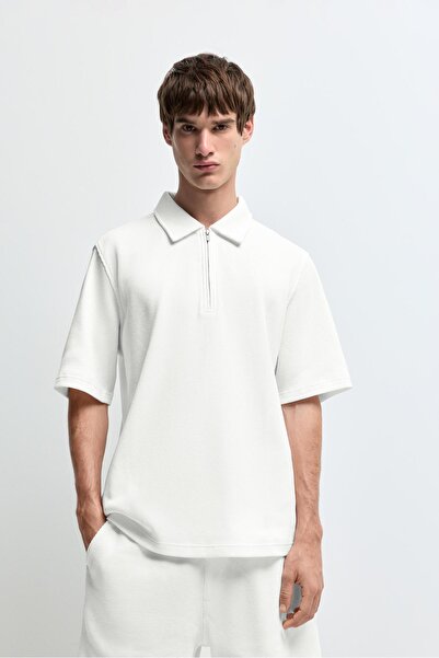LEFTIES Gofre dokulu polo