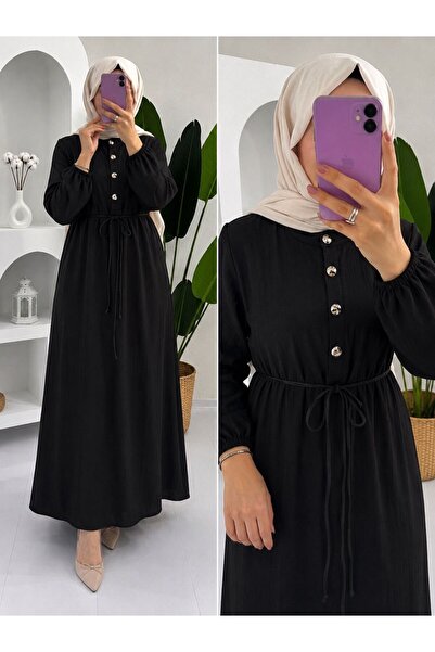 suphan tekstil ROCHIE BOYDAN DIN MATERIAL MUSLINĂ CU NASTURI