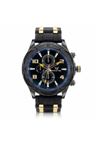 Watch Men's watch, EagleTime, Black, ET23