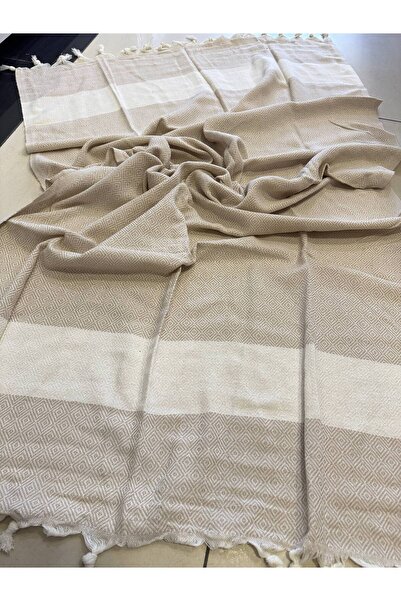 ŞENER HOME Prosop de plajă și Peshtemal 100% bumbac 100 X 180 Cm.
