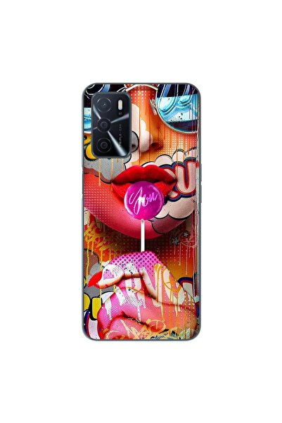 OEM Husa compatibila cu Oppo A16 Silicon Gel Tpu Model Pop Art Lolipop