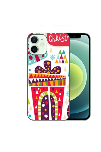OEM Husa compatibila cu Apple iPhone 12 Mini Silicon Gel Tpu Model Craciun Ch...
