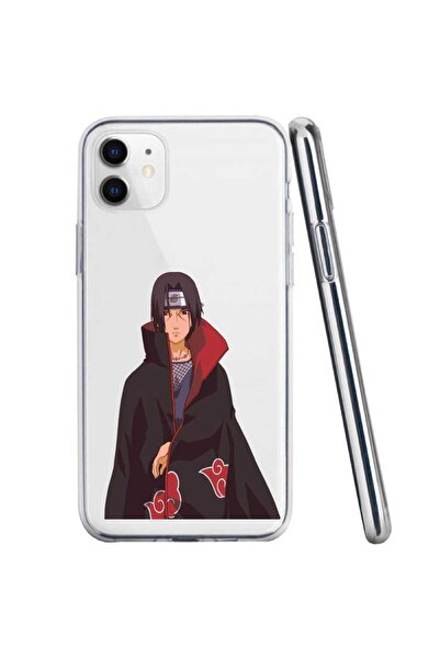 OEM Husa compatibila cu Apple iPhone 11 Silicon Transparenta Model Naruto Itachi