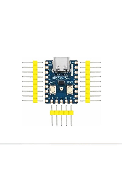 zerzembe Raspberry Pi Zero RP2040 (Lehimsiz) Dual Core 133MHZ 2mb Modül Type ...