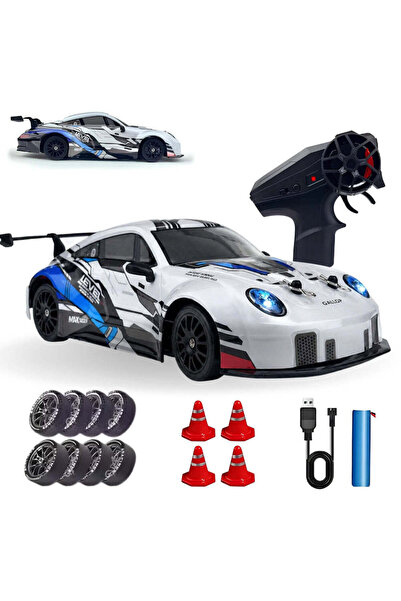 DrKala RC Car with Remote Control, Porsche Design, Drift Car 1:24, 4WD, 20 km...