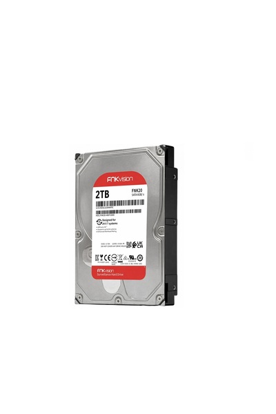Midcom 2TB 7/24 5400RPM 3.5 SATA 3 6Gbit/s 64MB Güvenlik Diski Harddisk (FNKV...