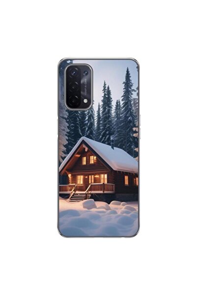 OEM Husa compatibila cu Oppo A54 5G, A74 5G Silicon Gel Tpu Model Peisaj Iarn...