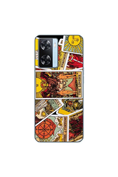 OEM Husa compatibila cu Oppo A57s Silicon Gel Tpu Model Carti Tarot