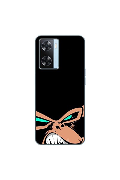 OEM Husa compatibila cu Oppo A57s Silicon Gel Tpu Model Angry Monkey