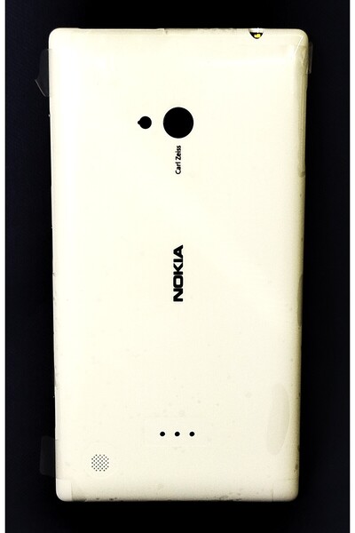 Nokia Lumia 720 Arka Pil Kasa Kapak Beyaz