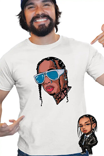 OEM Tricou Barbati Tyga Hip Hop Vibe