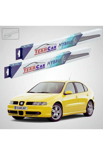 TEAMCAR Lamele ștergătoare Seat Leon 1M1 1998-2006 |   Set frontal hibrid – T...