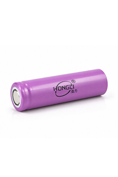 farissu HONGLI 18650 Şarjlı Pil 1200 mAh 3.7V Li-ion Düz Uçlu Batarya 35 Gram...