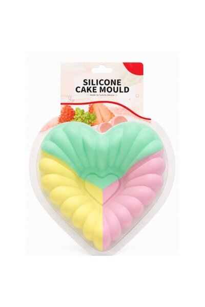 OEM Silicone Mold for Cozonac, Bread and Cake Base, BPA Free, Heart Model, No...