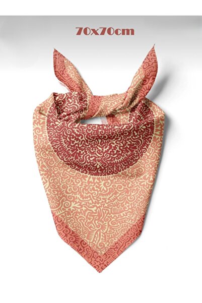618 CONCEPT 70X70 Mystic Bloom Bandana Scarf