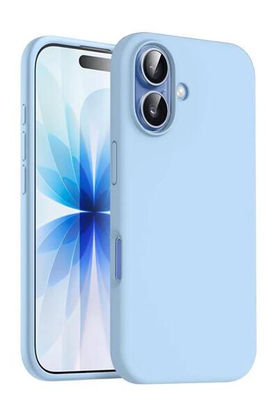 3GEN CASE iPhone 16 Plus Uyumlu Lansman Silikon Kılıf İçi Kadife Kaplamalı