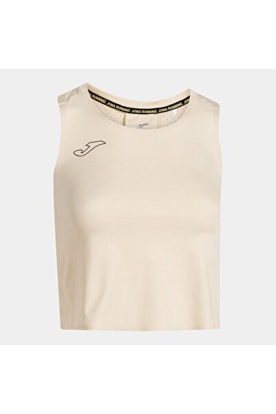 Joma 902677.008 Tricou fără mâneci de tenis pentru femei R-City Ozone - Bej