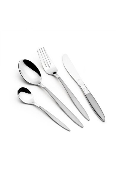 Arshia Silver Cutlery Set, 26 Pieces with Holder. / 3464
