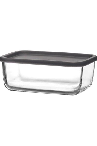 LAV Φαγητοδοχείο Γυάλινο Διάφανο CUBE 1170ml