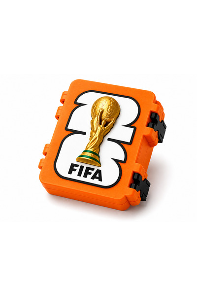 ToprakCraftCo Fifa World Cup Sticker Storage Box |   Panini Card Organizer Co...