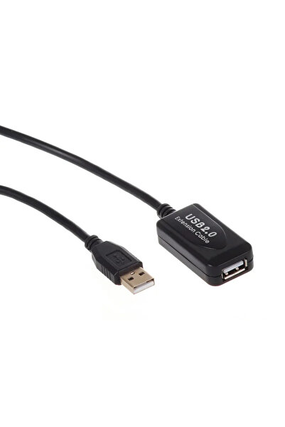 Maclean Cablu USB USB-A - USB-A 10 m Negru (MCTV-757)