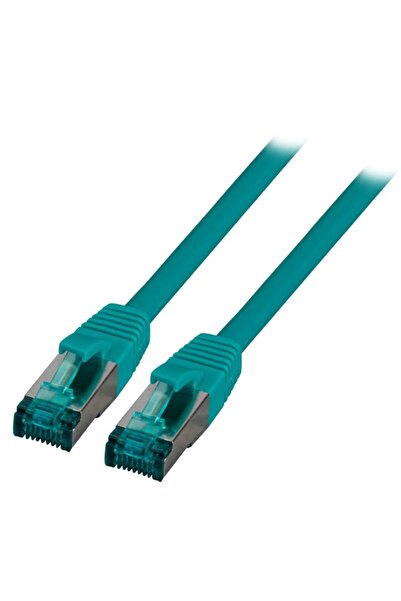 EFB Elektronik Cablu patch EFB RJ45 S/FTP Cat.6A LSZH 3.00m verde