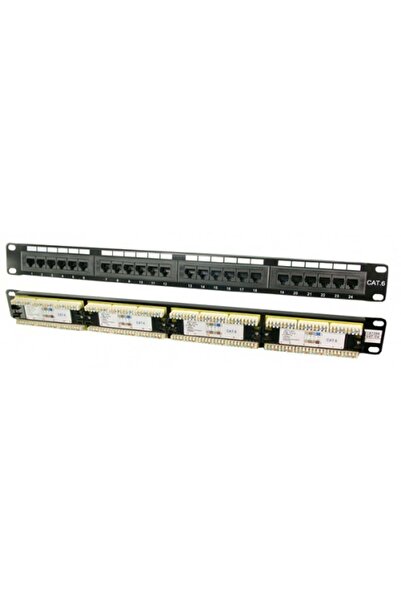 LogiLink Patchpanel 24 porturi RJ45 19 " Cat6 neecranat