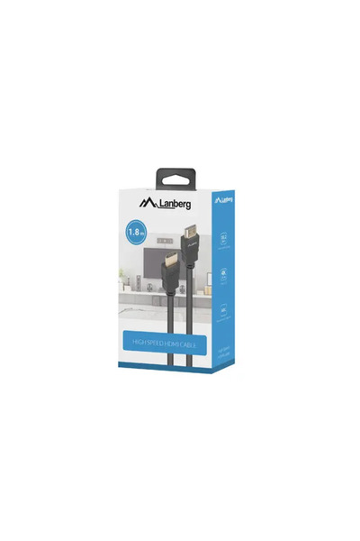 Lanberg Cablu HDMI M/M V1.4 1.8M CCS Negru Cutie