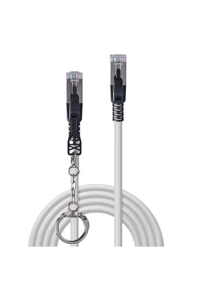 LİNDY Cablu patch Cat.6A S/FTP gri 15m blocabil