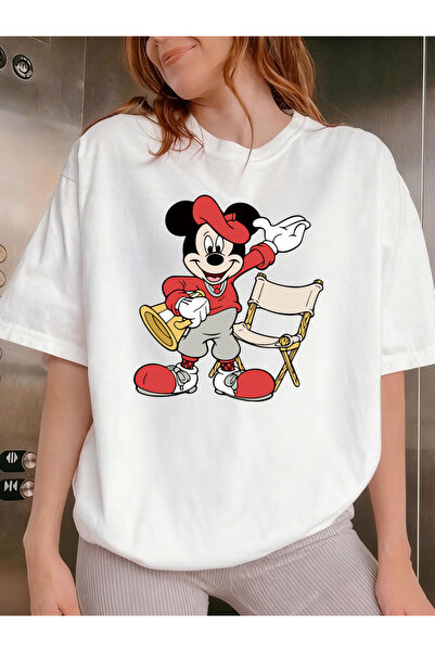 SAUDI DISNEYLAND disneyland Men and Women's 100% Cotton T-Shirt - Oversized C...