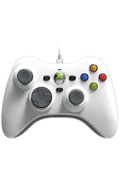 Hyperkin Controler Xenon cu fir alb pentru XBOX
