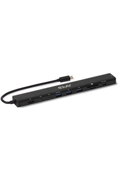 Club 3D Club3D USB-C 10in1-HUB >HDMI/3xUSB-C/3xUSB/LAN 8K30Hz PD140W retail