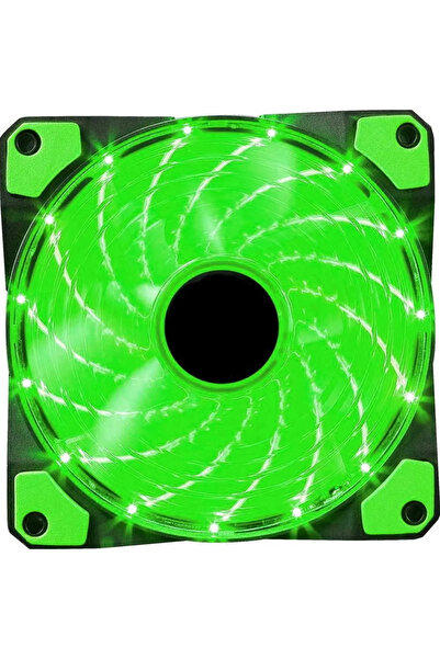 MARVO Ventilator LED FN-10GN verde