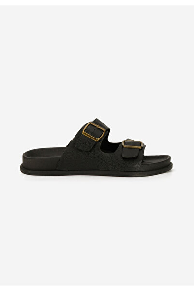 B T Shoes Papuci barbati Neron negri