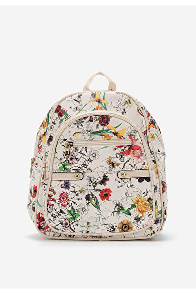 B T Shoes Rucsac dama Silviona V2 alb