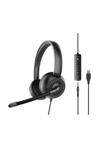 Speedlink METIS USB Stereo Headset 3.5mm with USB Soundcard