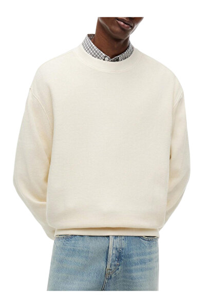 Tommy Hilfiger Ανδρικό Πουλόβερ Μπεζ Tommy Jeans DM0DM23126-AEF