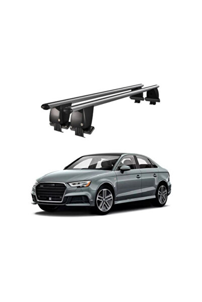 OEM Audi a3 8v 2013-> silver or black, aluminum auto roof rack compatible wit...
