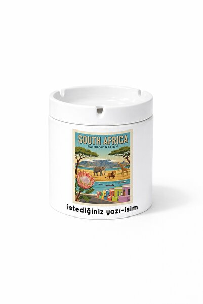 Kirbi Reklam South Africa - South African City Double-Sided Printed Ashtray A...