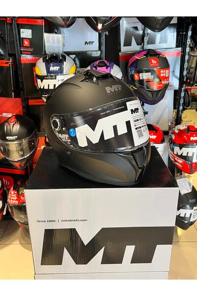 KASK MT FF106B TARGO S PURE A1 MAT (ŞEFFAF VİZÖR)