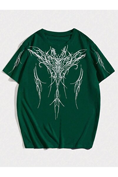 bellanova Unisex Oversize T-shirt με στάμπα Streetwear Άνετη εφαρμογή Daily P...