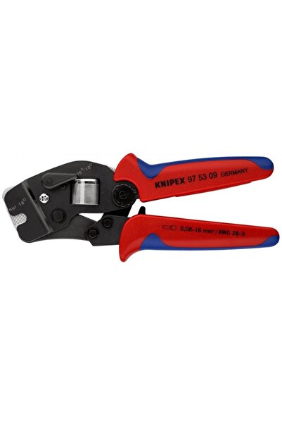 Knipex 97 53 09, Αυτορρυθμιζόμενη πρέσα για μύτες ακροχιτωνίων με εμπρόσθια π...