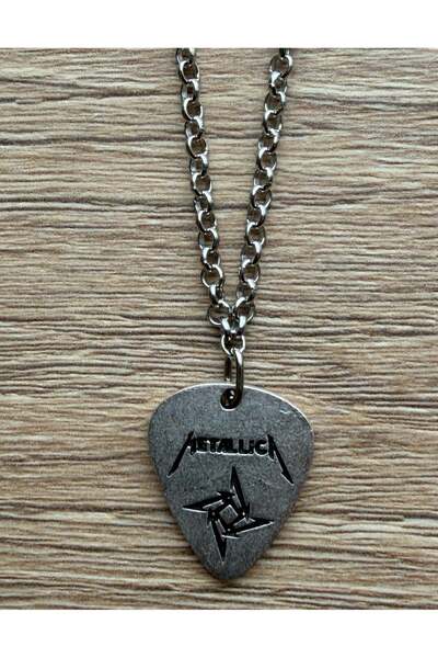 Metal Giyim Metallica Pena Zincirli Kolye