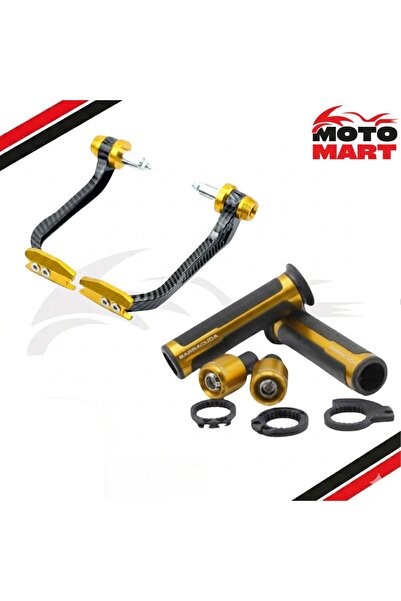 motomart+ Falcon Mexico 150 Elcik Ve Manet Koruma Set-Sarı-Ma23586