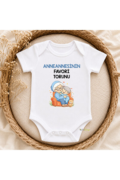 MiniHouse Grandmother Grandmother Written Favorite Granddaughter Baby Bodysuit