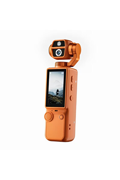 MACON كاميرا أكشن AirTab Pocket 4pro بدقة 4K فائقة الوضوح - شاشة IPS مقاس 2.0...