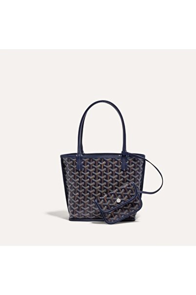 Goyard Saigon حقيبة تعليقة صغيرة كلاسيكية للنساء، بتصميم أنيق ذي وجهين مع جيب...