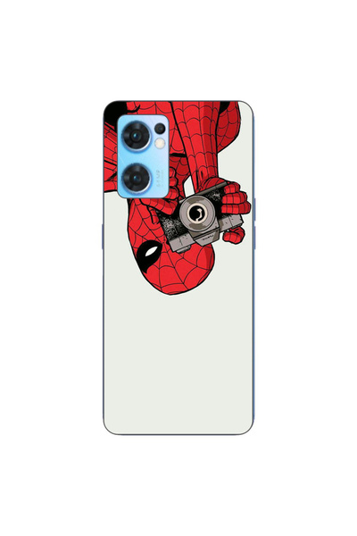 OEM Husa compatibila cu Oppo Reno 7 5G Silicon Gel Tpu Model Spiderman