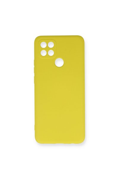 TakÇalıştır A15 Compatible Case Nano Velvet Silicone - Yellow