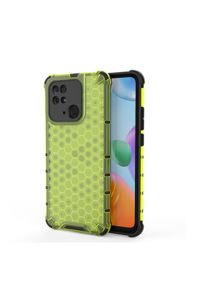sscase Honeycomb Case Armor Green (Xiaomi Redmi 10C)